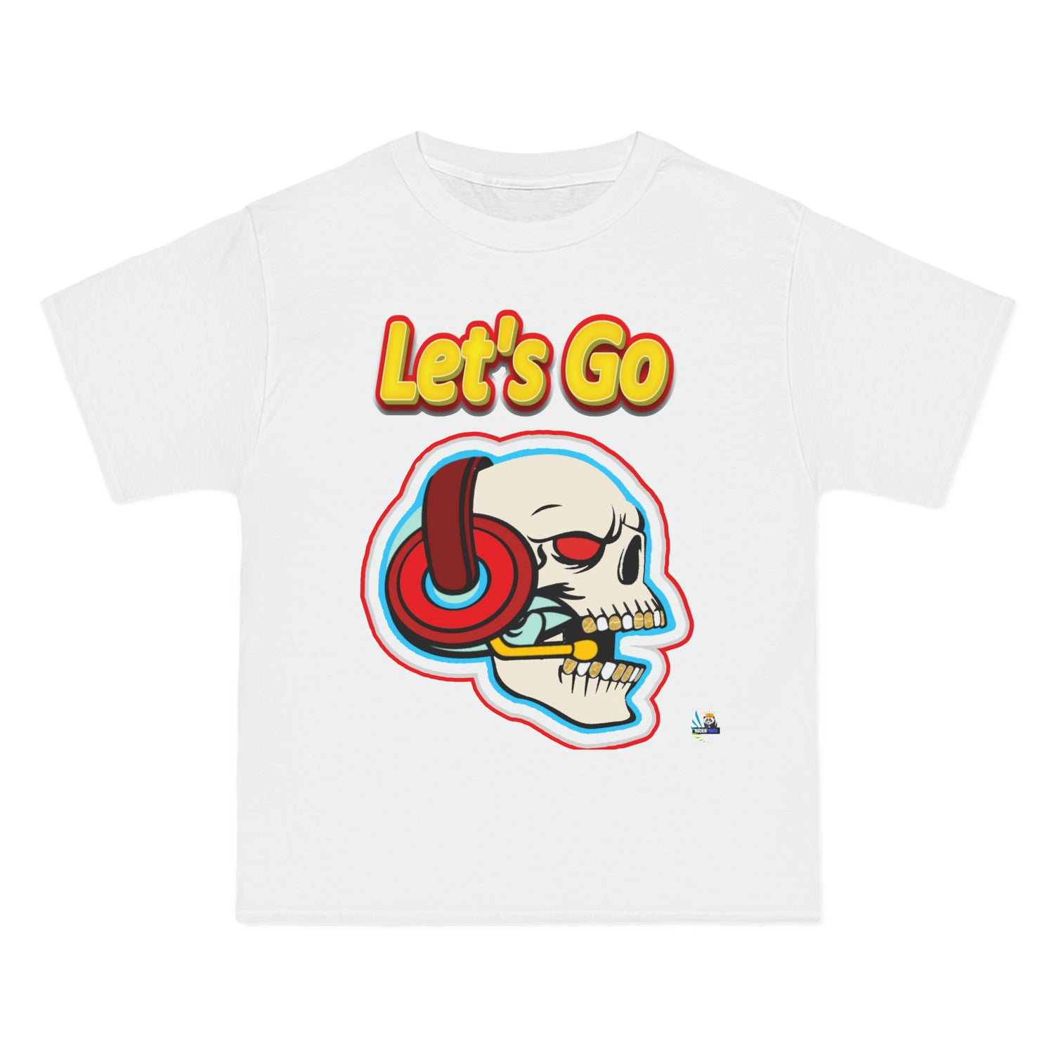 Camiseta de juego unisex de peso pesado Let&