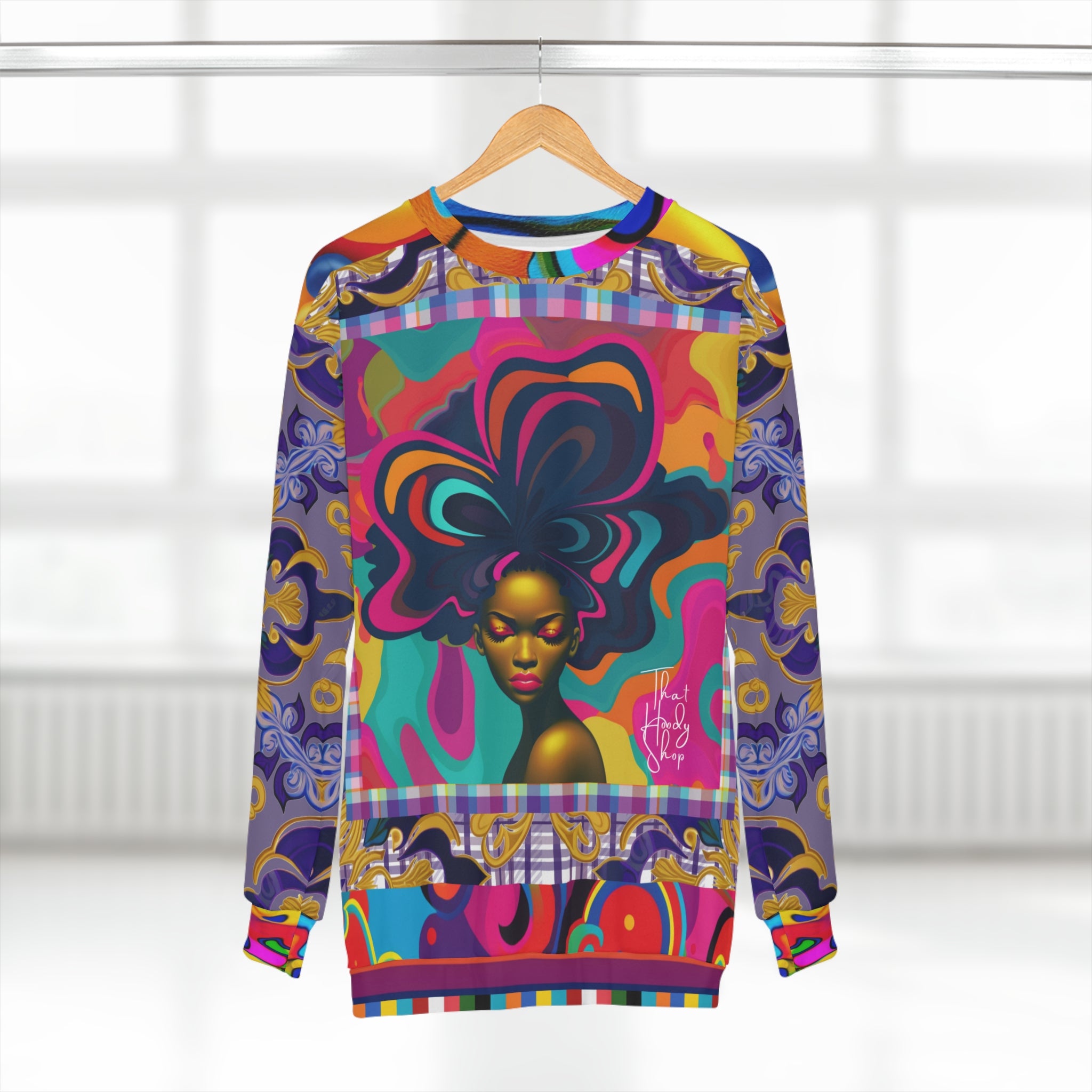 Roxbury Bouffant Girl Unisex Sweatshirt (Gold Label)