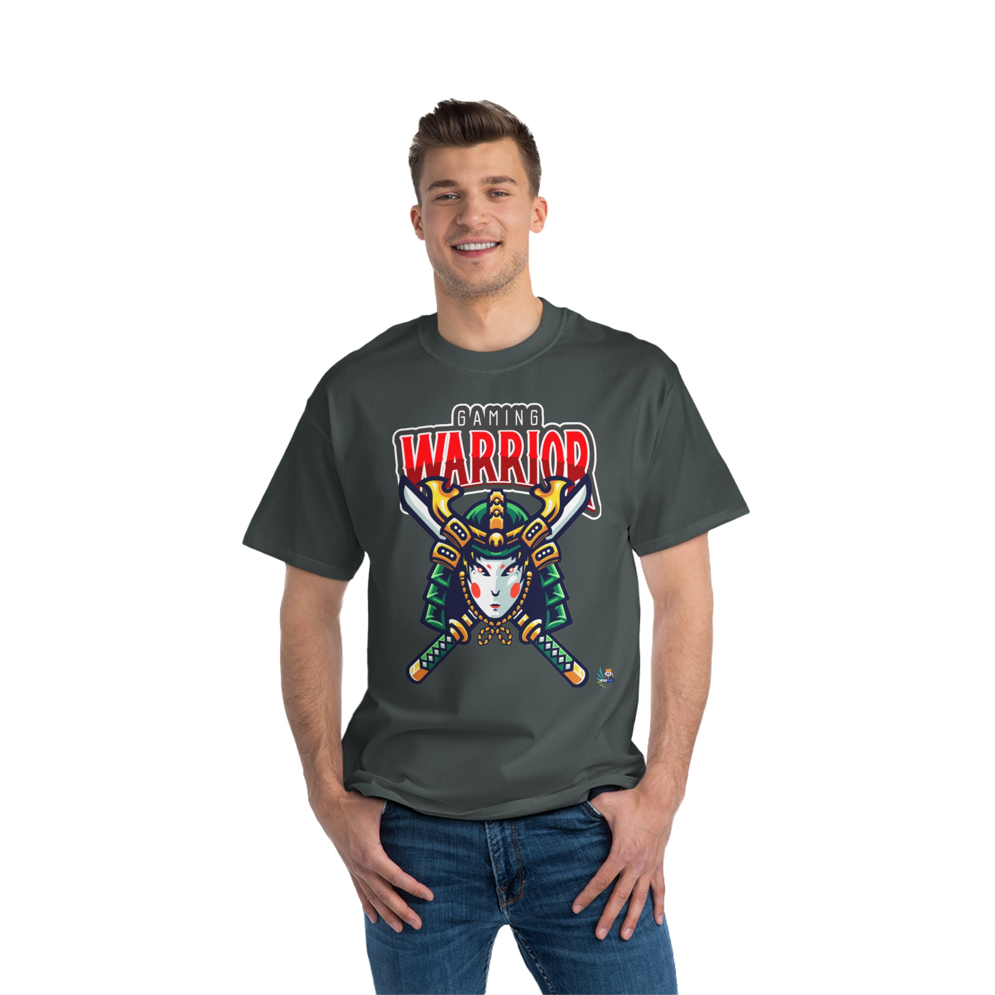 Camiseta para juegos unisex de peso pesado Range Master Samarai Edition