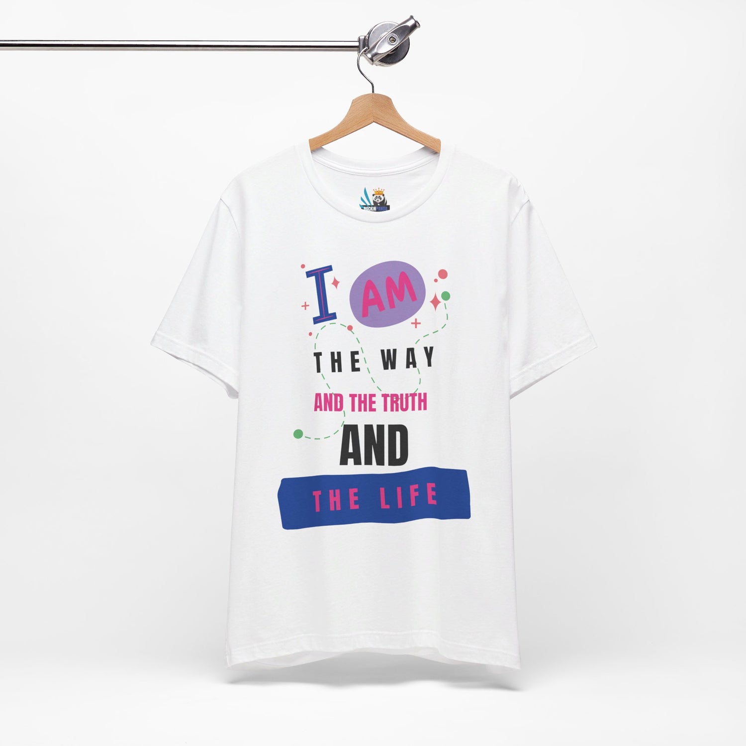 I Am the Way Faith-Based Unisex Short Sleeve Tee