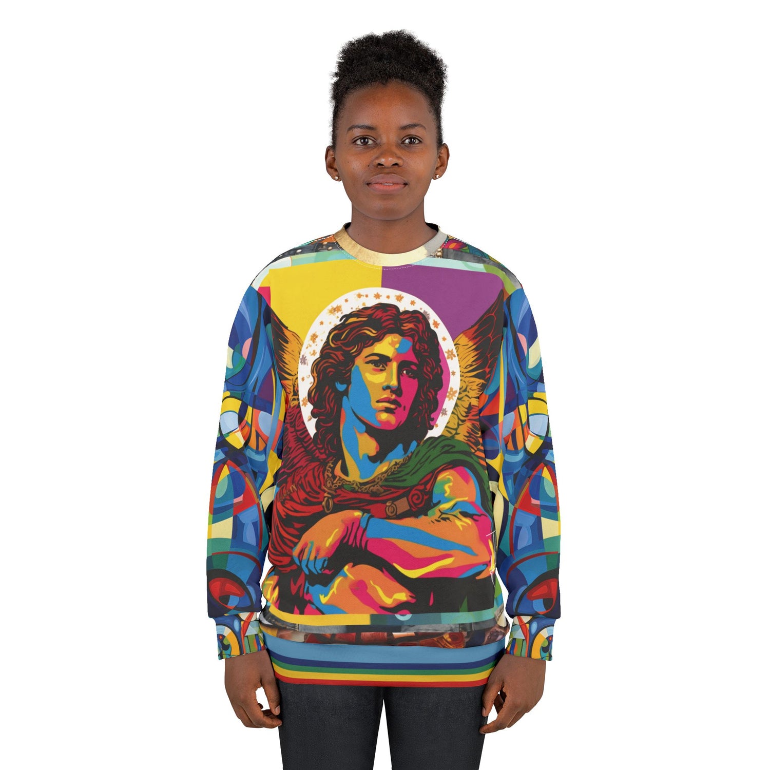 Watch Over Me - Archangel Jophiel Unisex Sweatshirt (Gold Label)