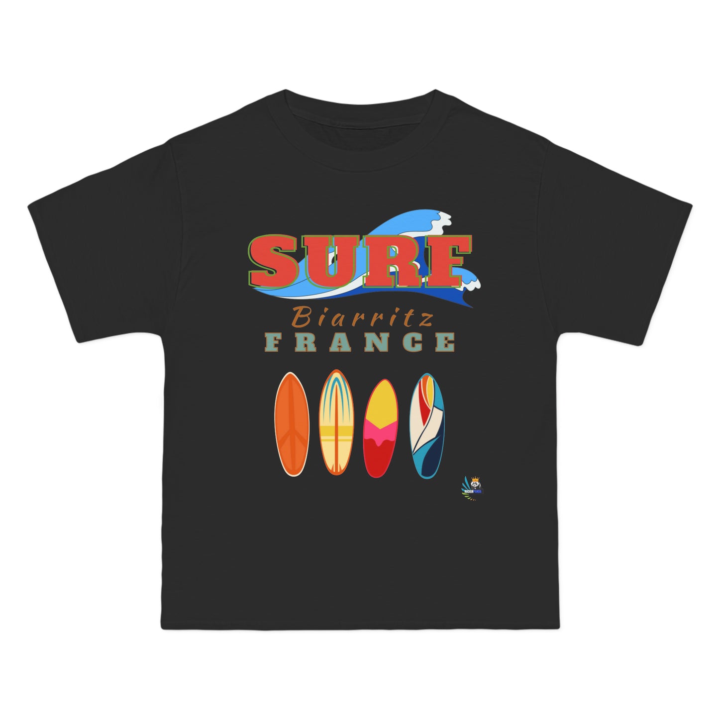 Surf Biarritz France Heavyweight Tee