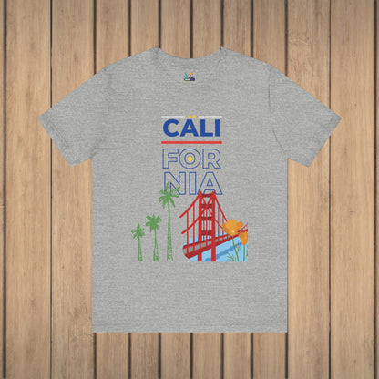 California Bay Area Unisex Short Sleeve Tee