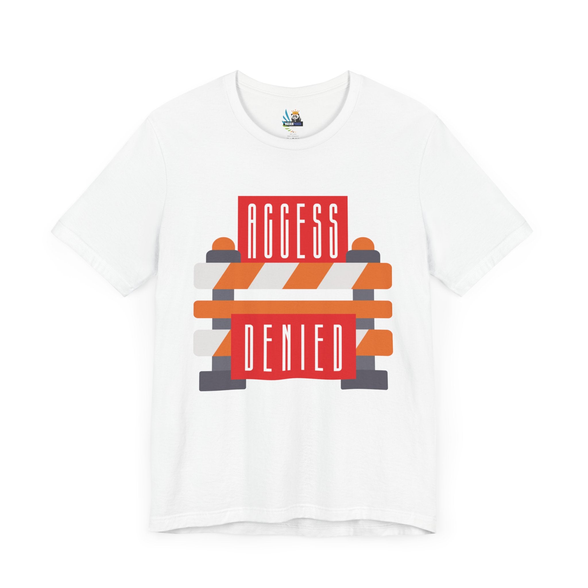 Access Denied - Road Closure Unisex Short Sleeve Tee