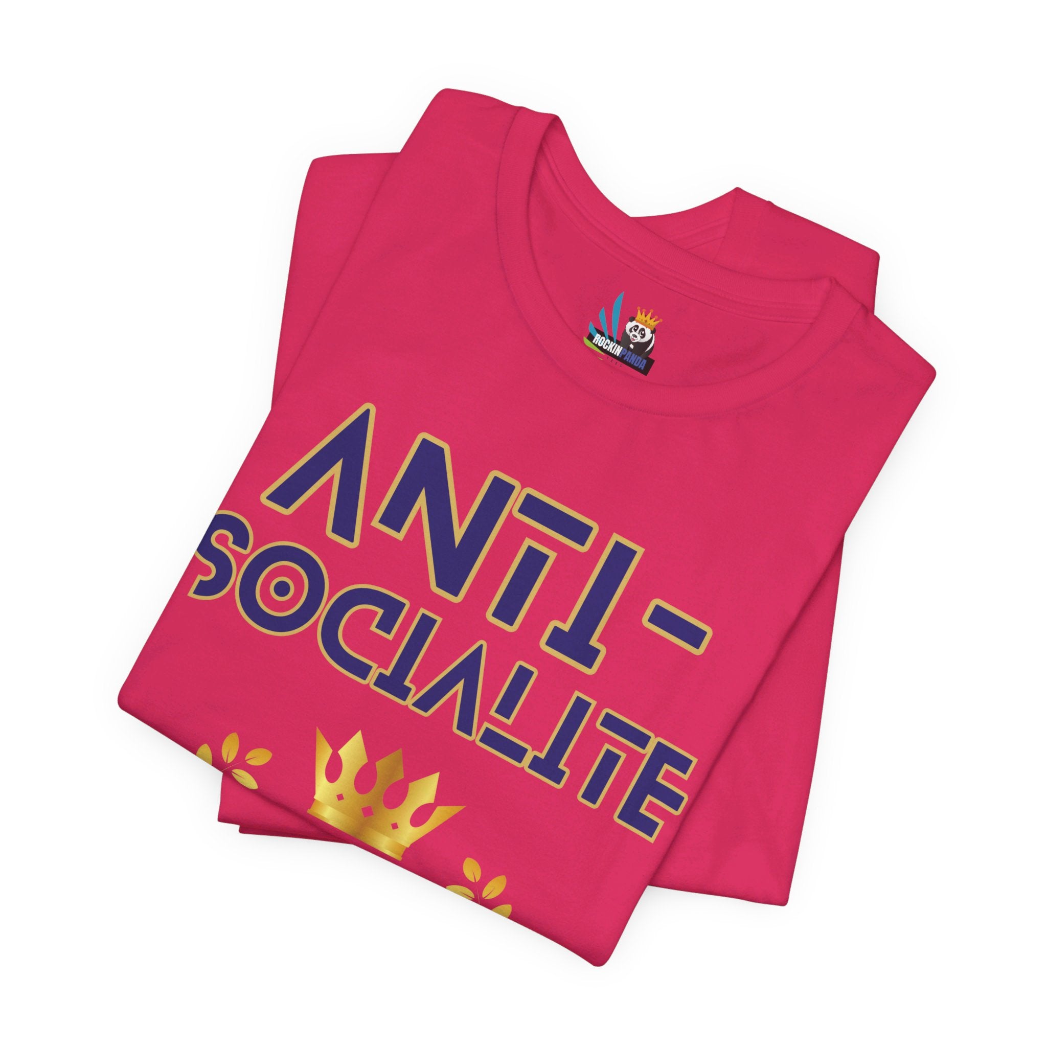 Anti-Socialite VIP Club Unisex Short Sleeve Tee