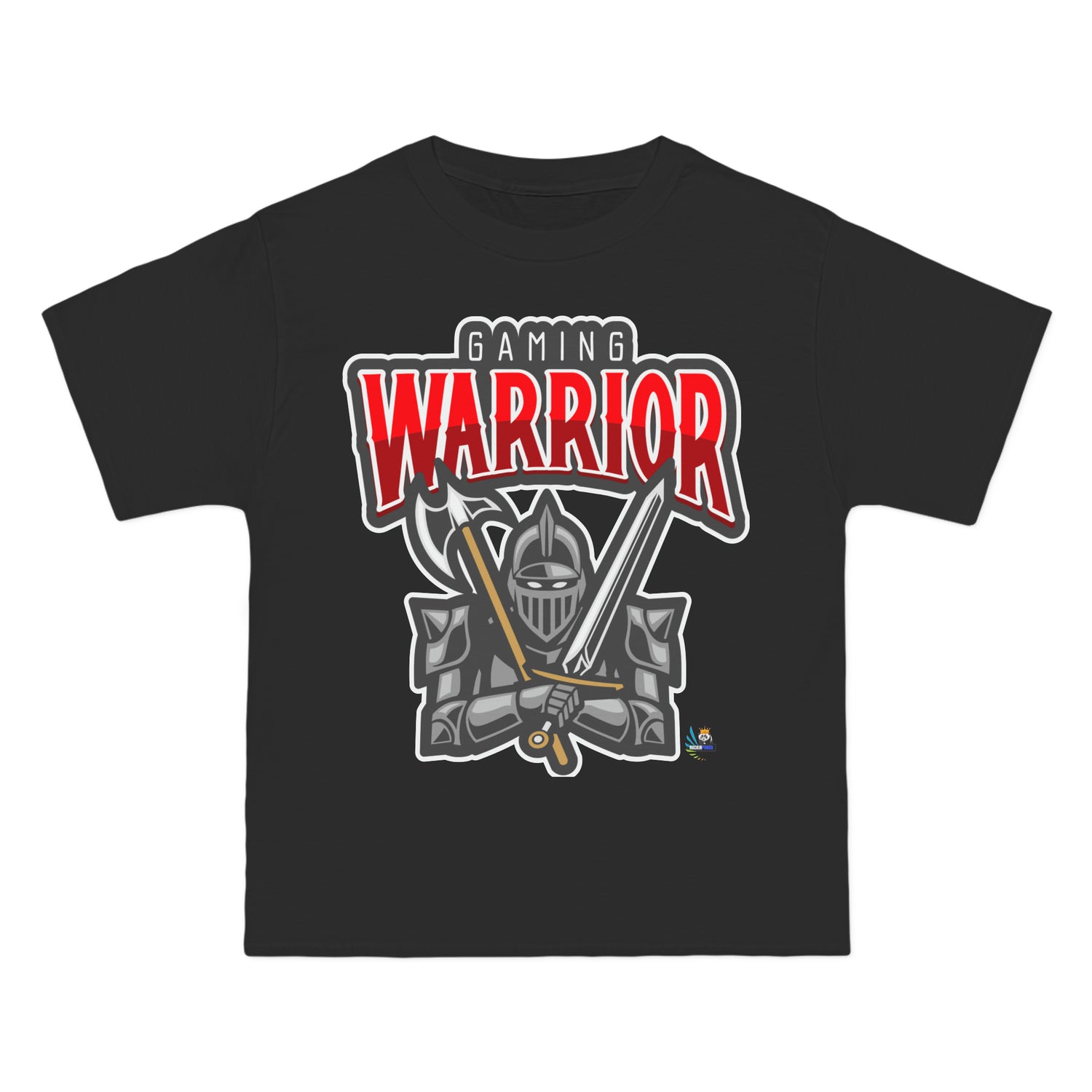 Gaming Warrior Shining Knight Heavyweight Unisex Gaming Tee