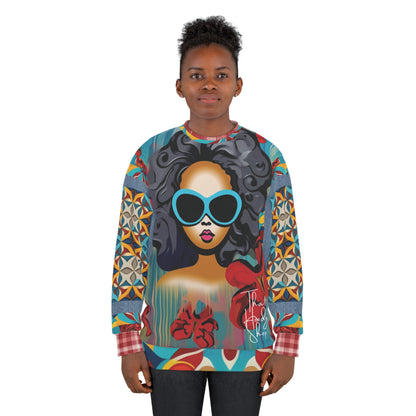 Cool Chick Black Girl Magic Pop Art - Sudadera unisex