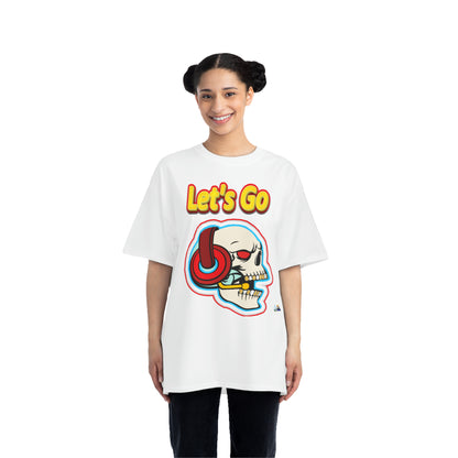 Camiseta de juego unisex de peso pesado Let&