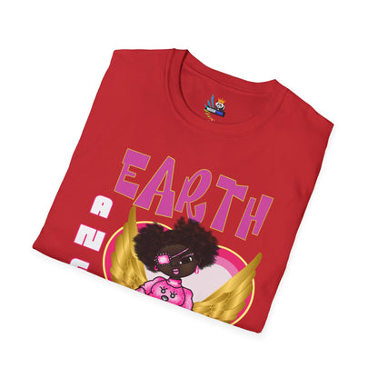 Earth Angel Natural Hair Edition Unisex Softstyle T-Shirt