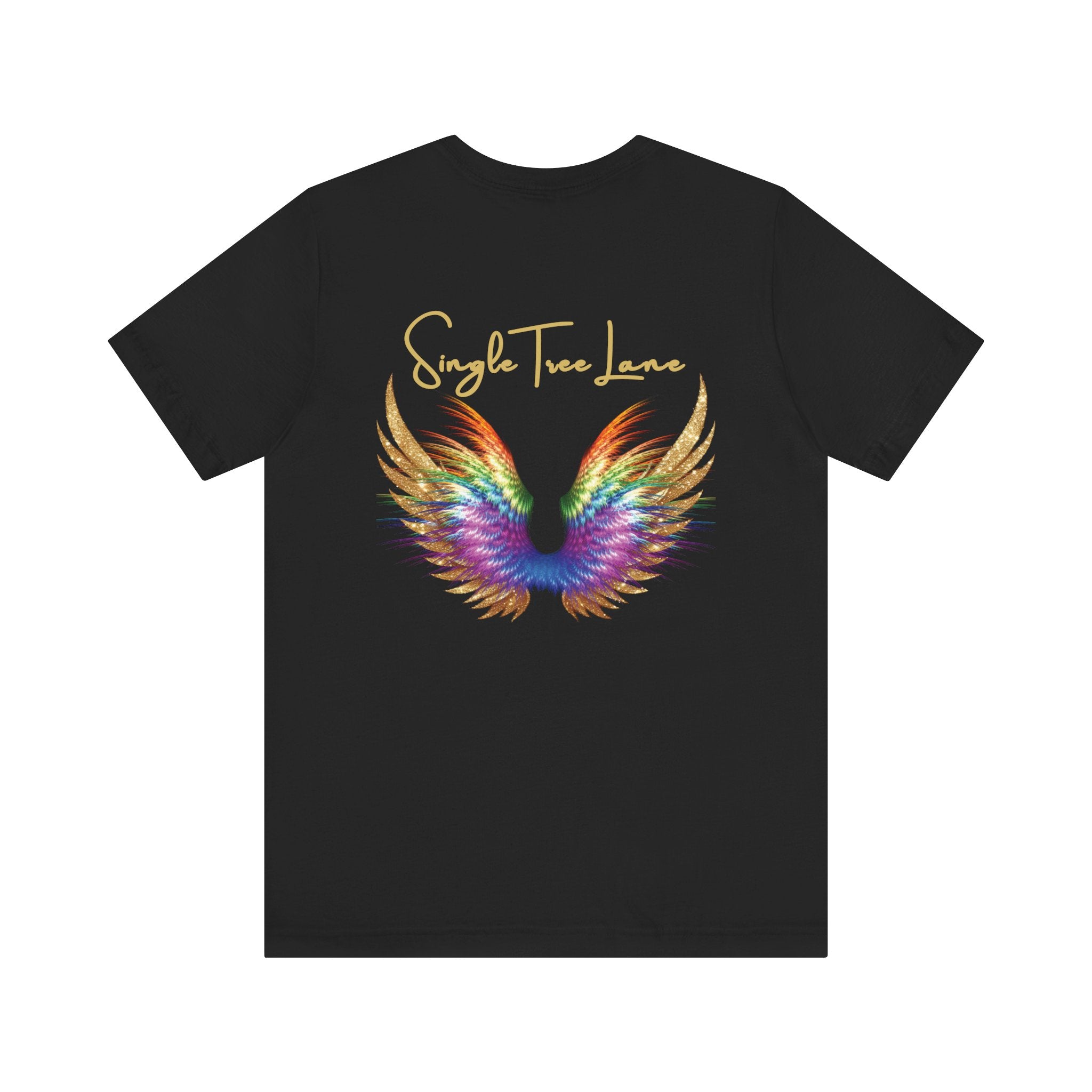 I am Love Angel Wings Short Sleeve Tee