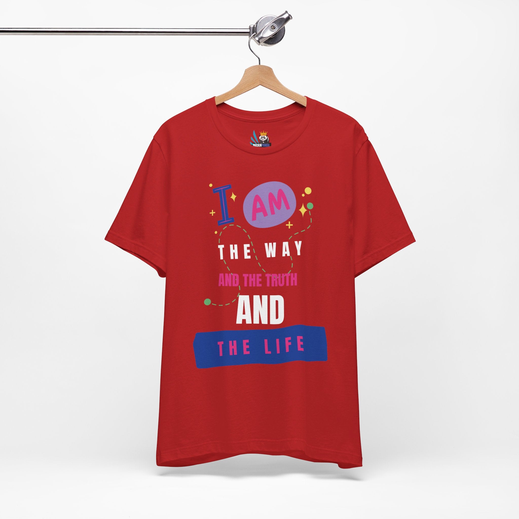 I Am the Way Faith-Based Unisex Short Sleeve Tee