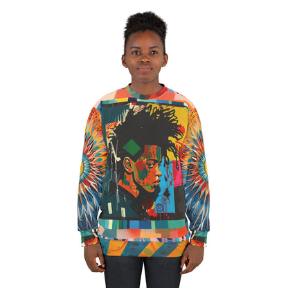 Childhood Interrupted Graffiti Art Unisex Sweatshirt (Gold Label)