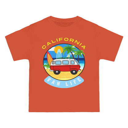 Camiseta de peso pesado Van Life California