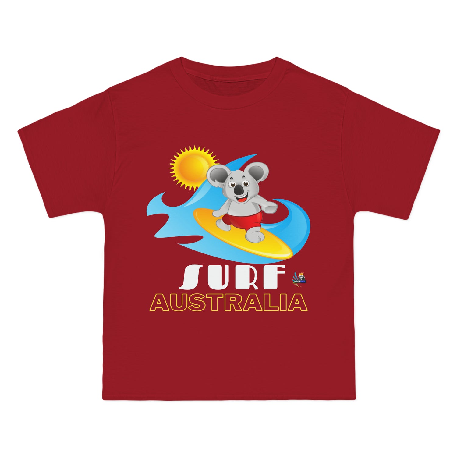 Camiseta de peso pesado con oso Koala de Surf Australia