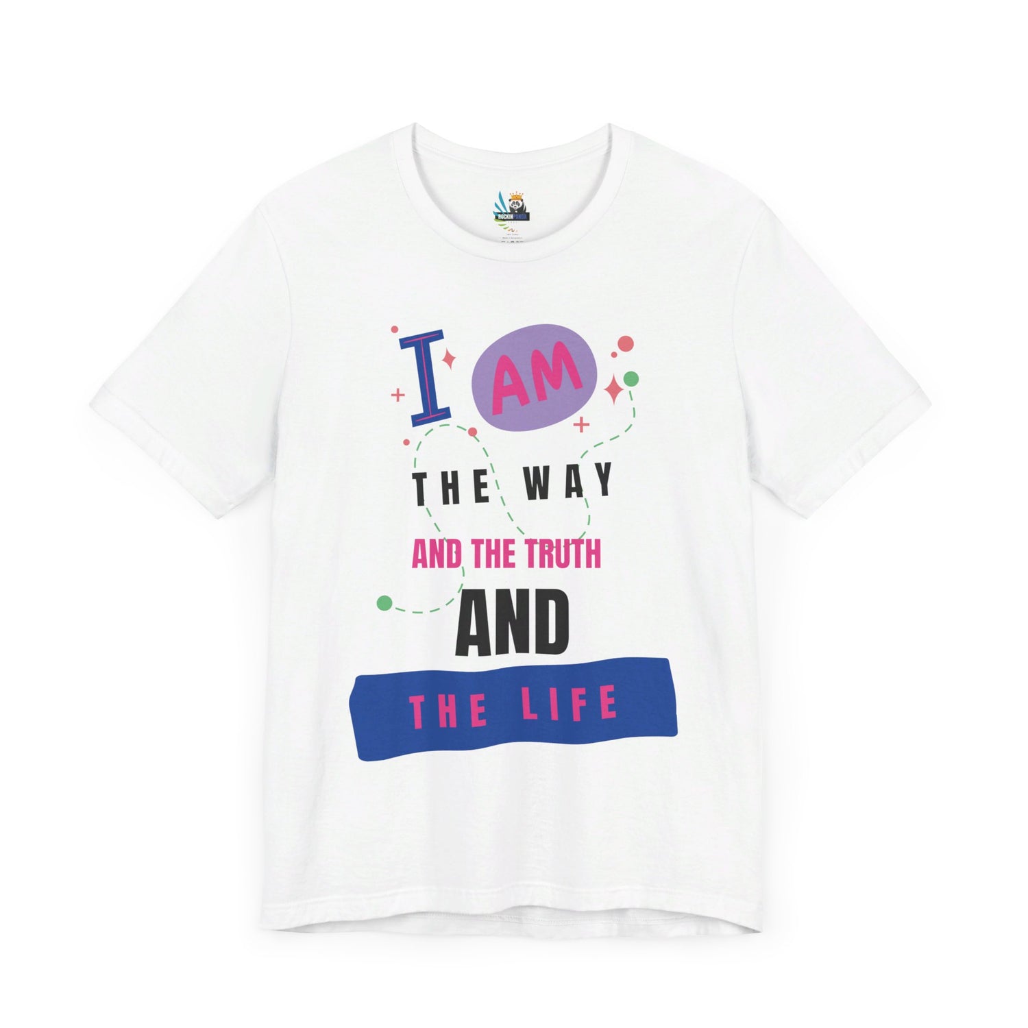 I Am the Way Faith-Based Unisex Short Sleeve Tee