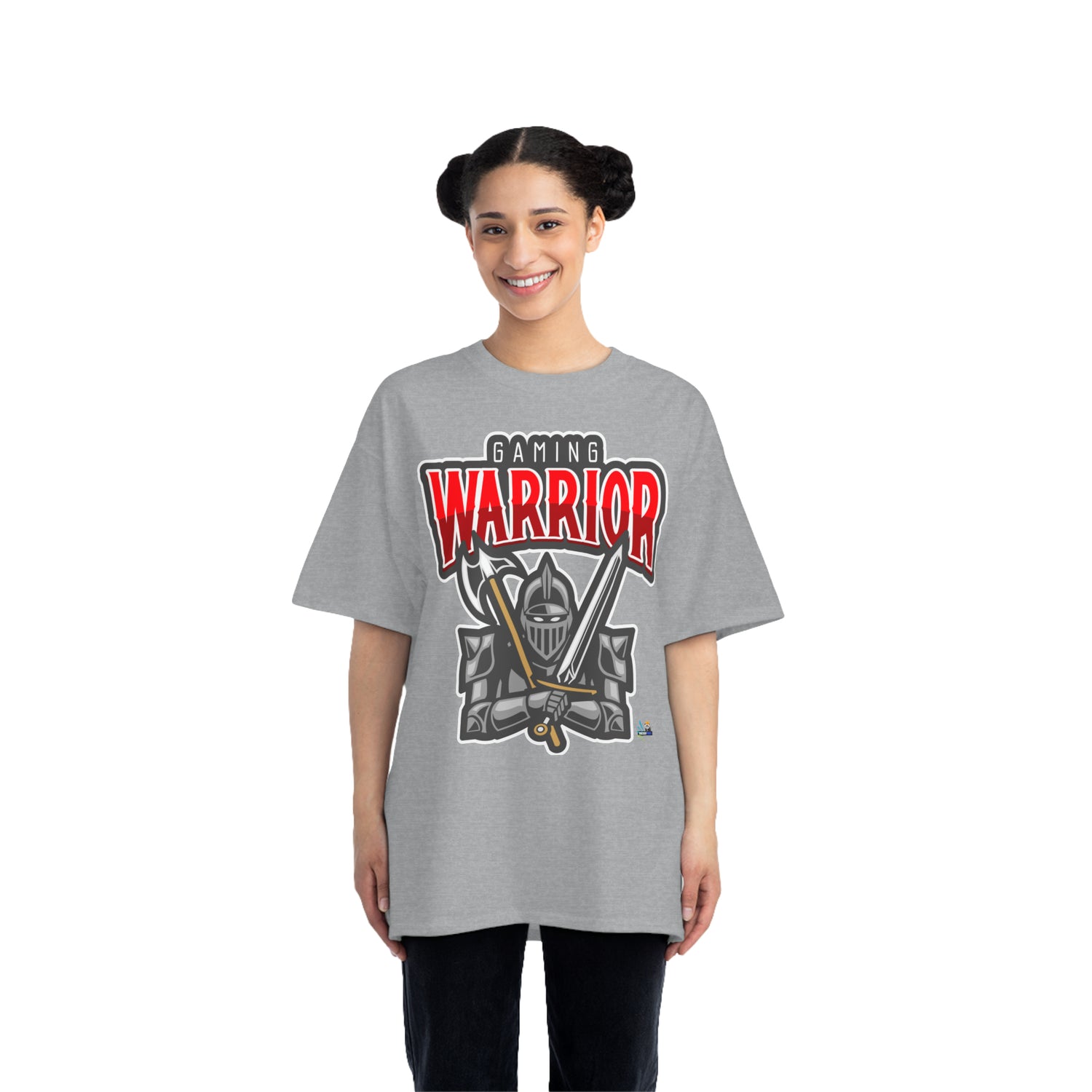 Gaming Warrior Shining Knight Camiseta de juego unisex de peso pesado