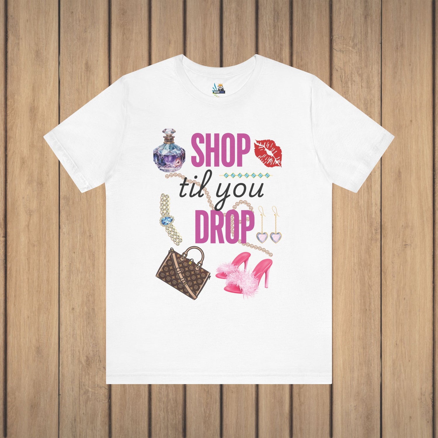 Shop Til You Drop Short Sleeve Tee