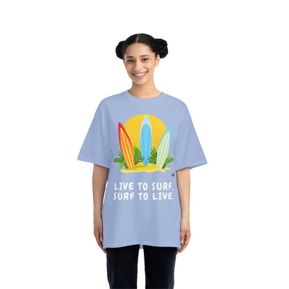 Live to Surf Unisex Heavyweight Tee