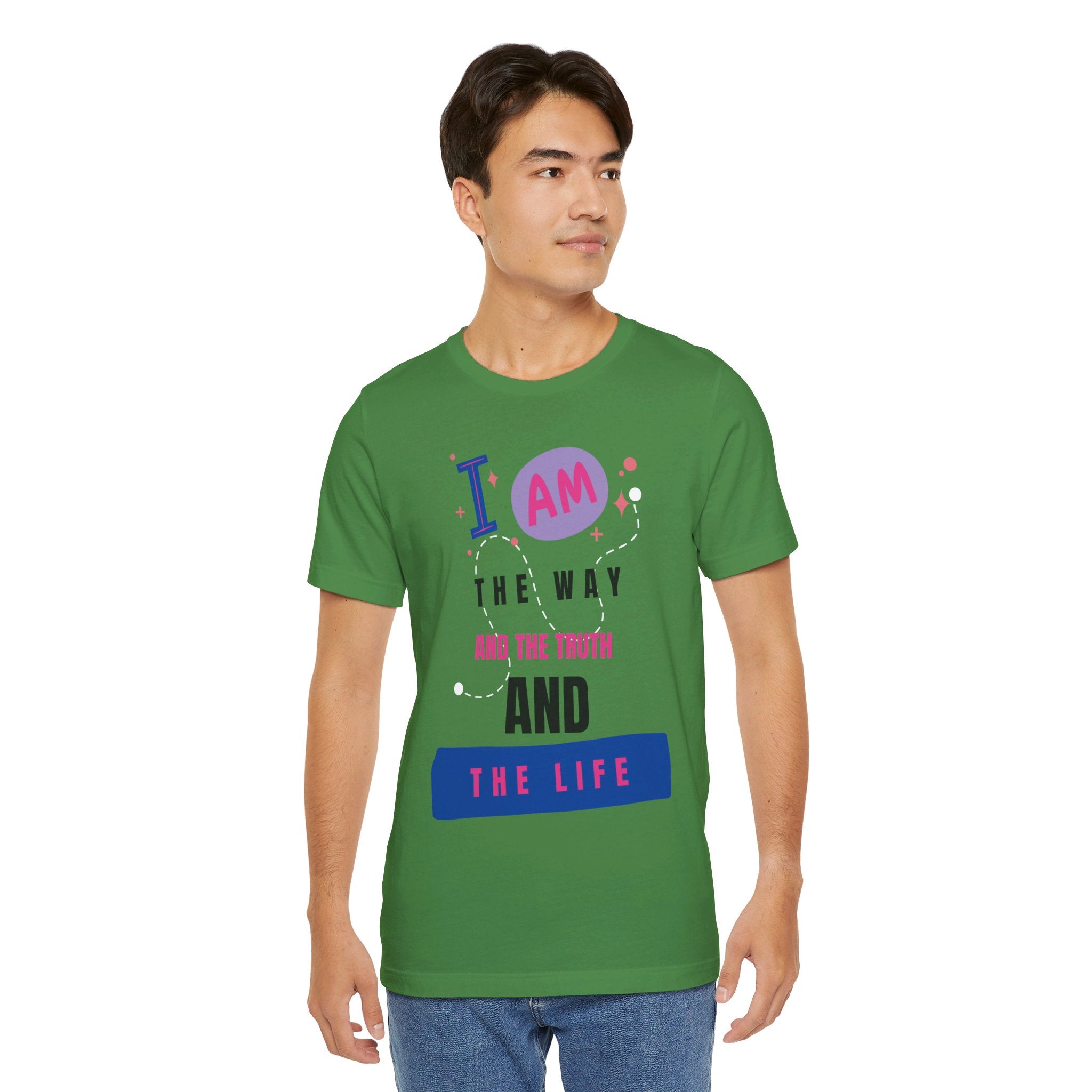 I Am the Way Faith-Based Unisex Short Sleeve Tee