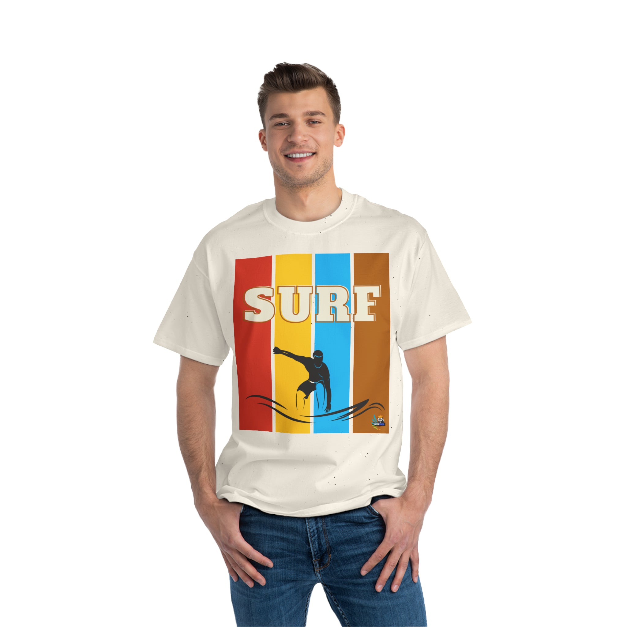 Surf is Life Camiseta pesada edición Surfer Boy