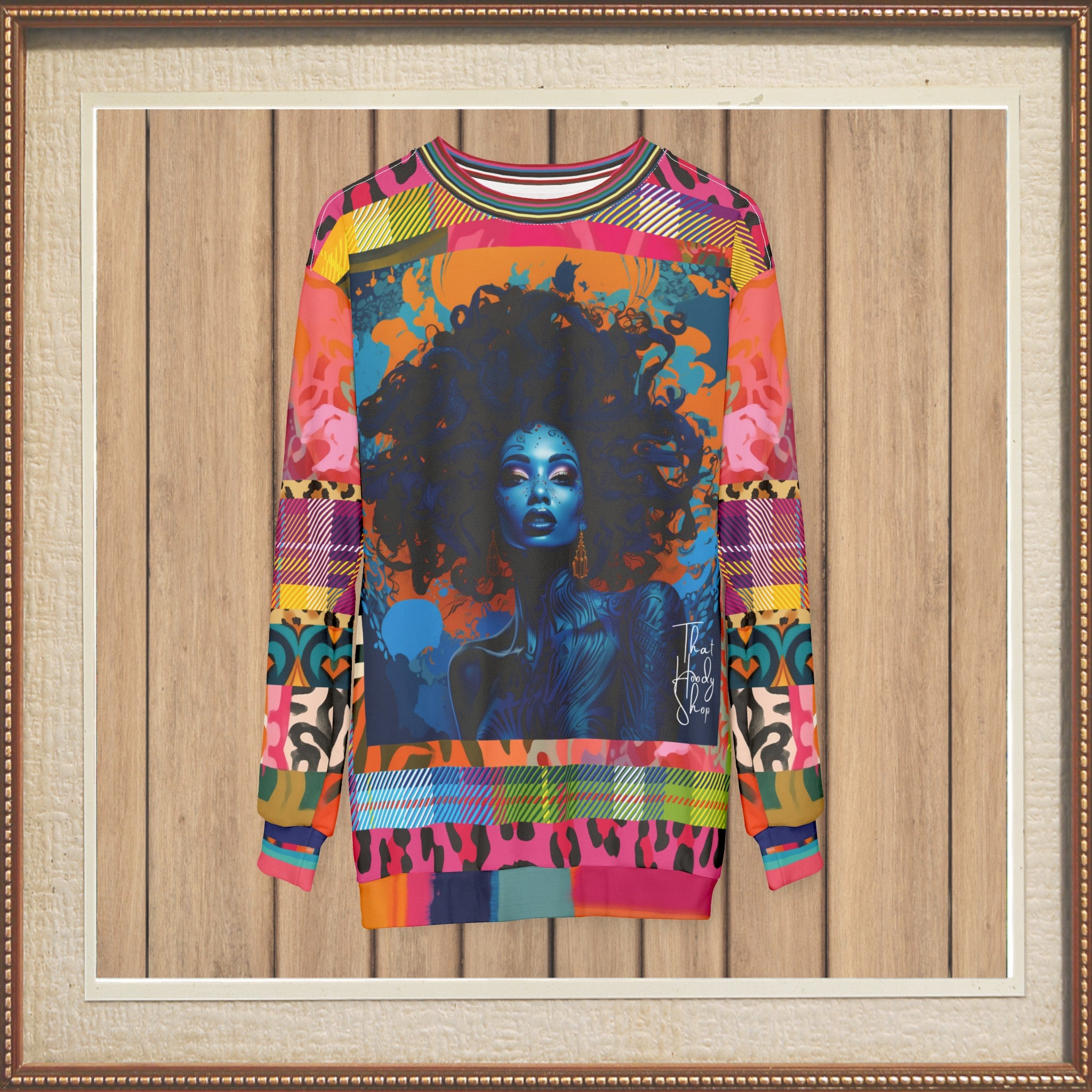 Untouched Beauty of Medusa Unisex Sweatshirt (Gold Label)