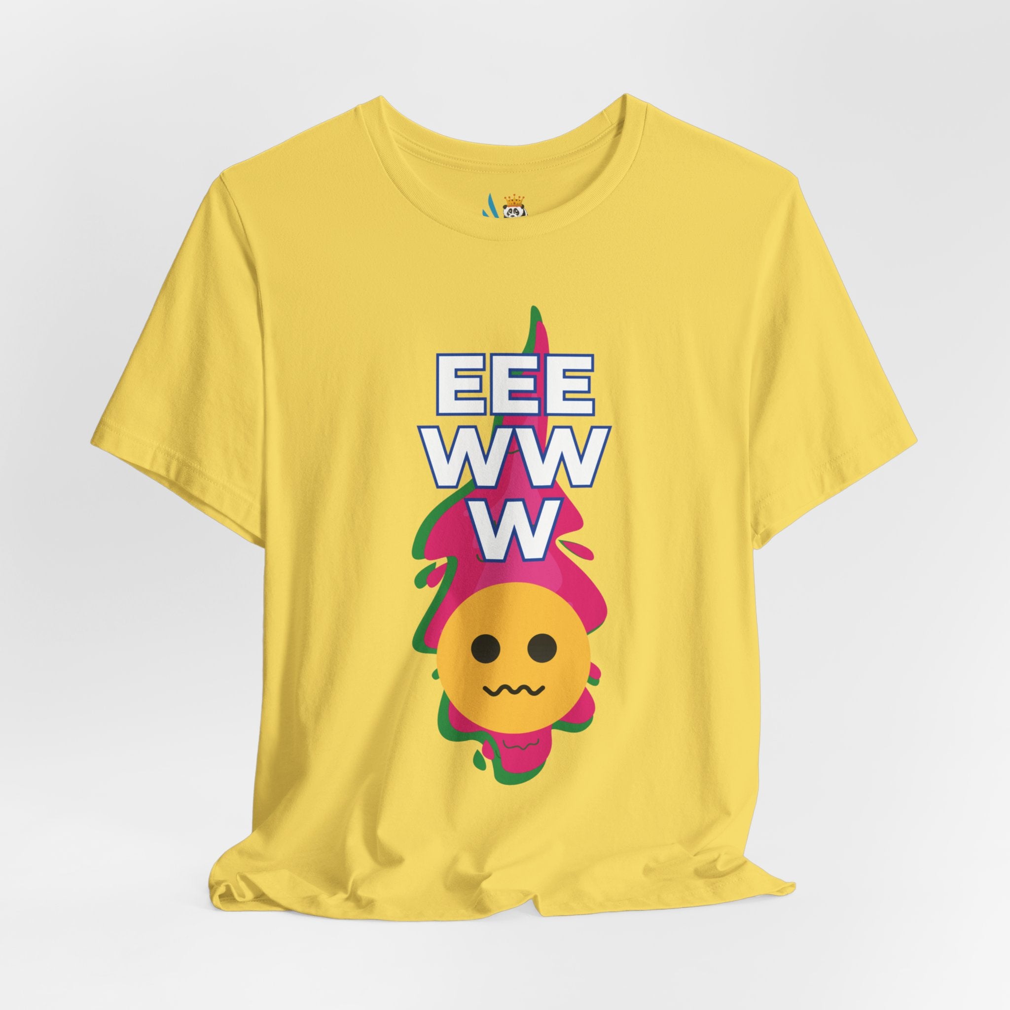 Eeewww Yuck Face Emoji Unisex Short Sleeve Tee