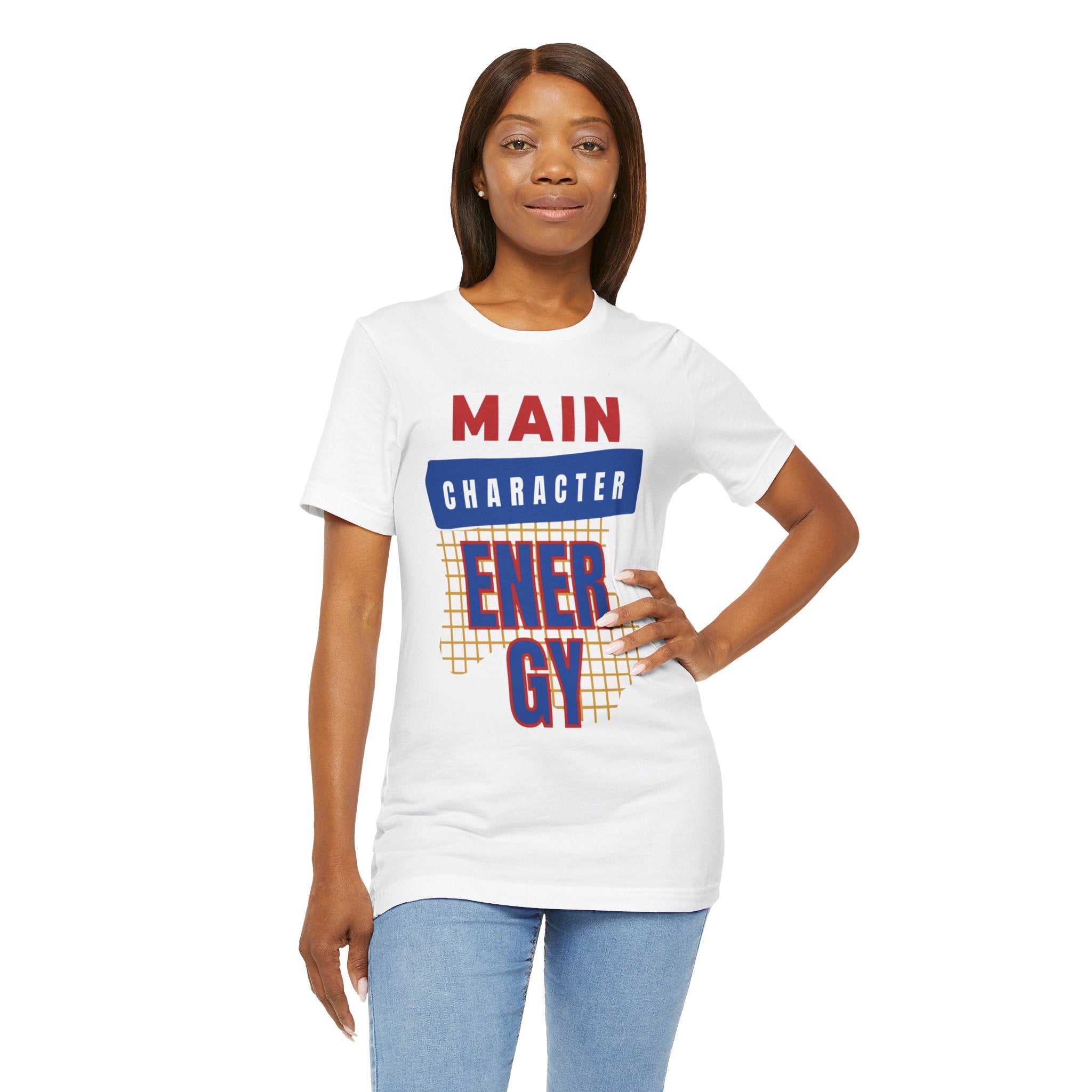 Main Character Energy Unisex Short Sleeve Tee