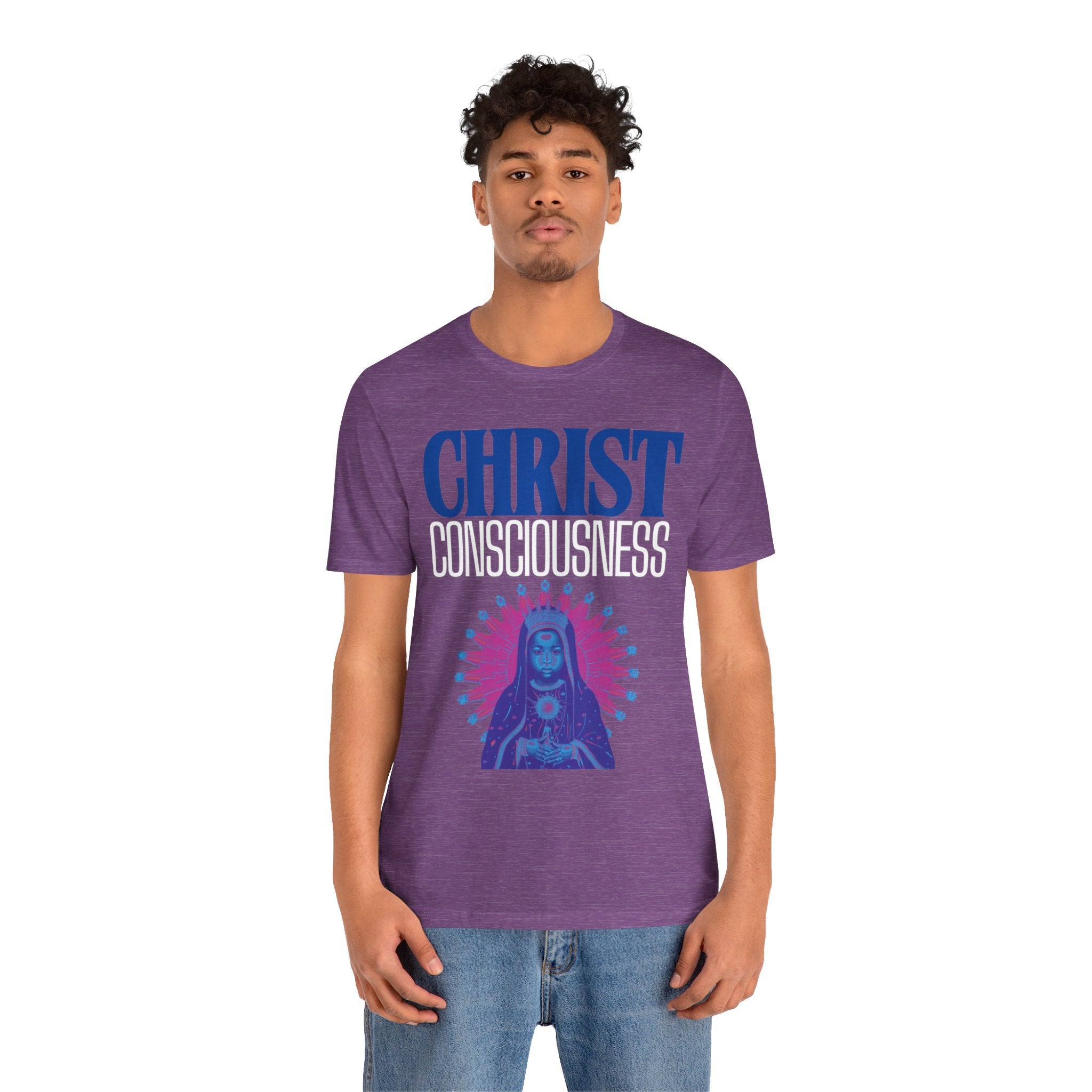 Christ Consciousness - Black Baby Jesus Unisex Short Sleeve Tee