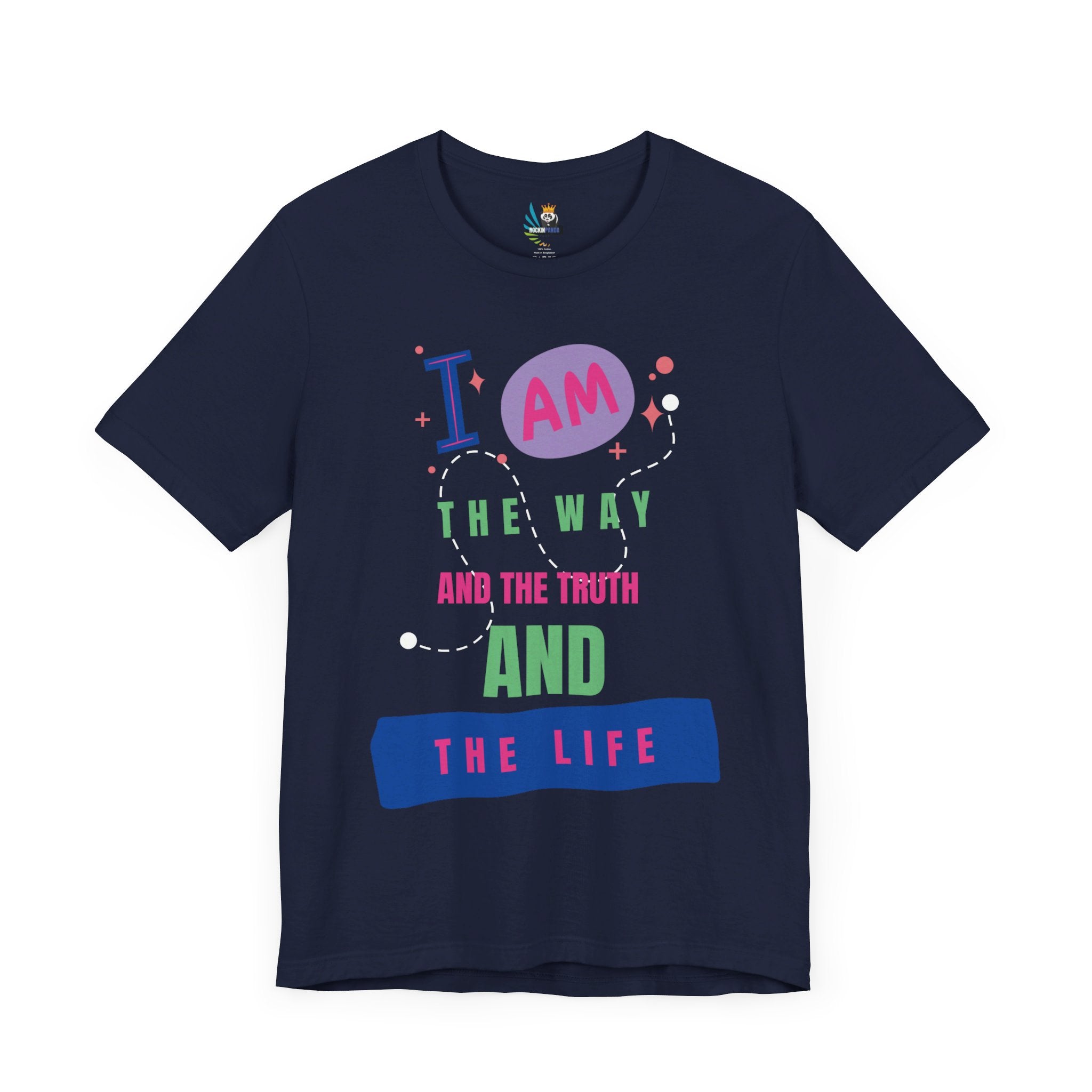 I Am the Way Faith-Based Unisex Short Sleeve Tee