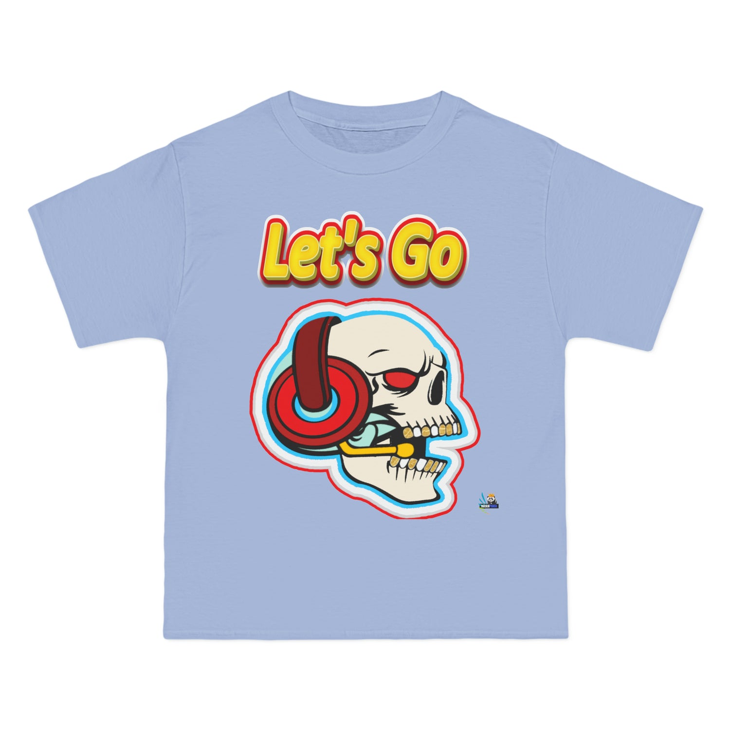 Camiseta de juego unisex de peso pesado Let&