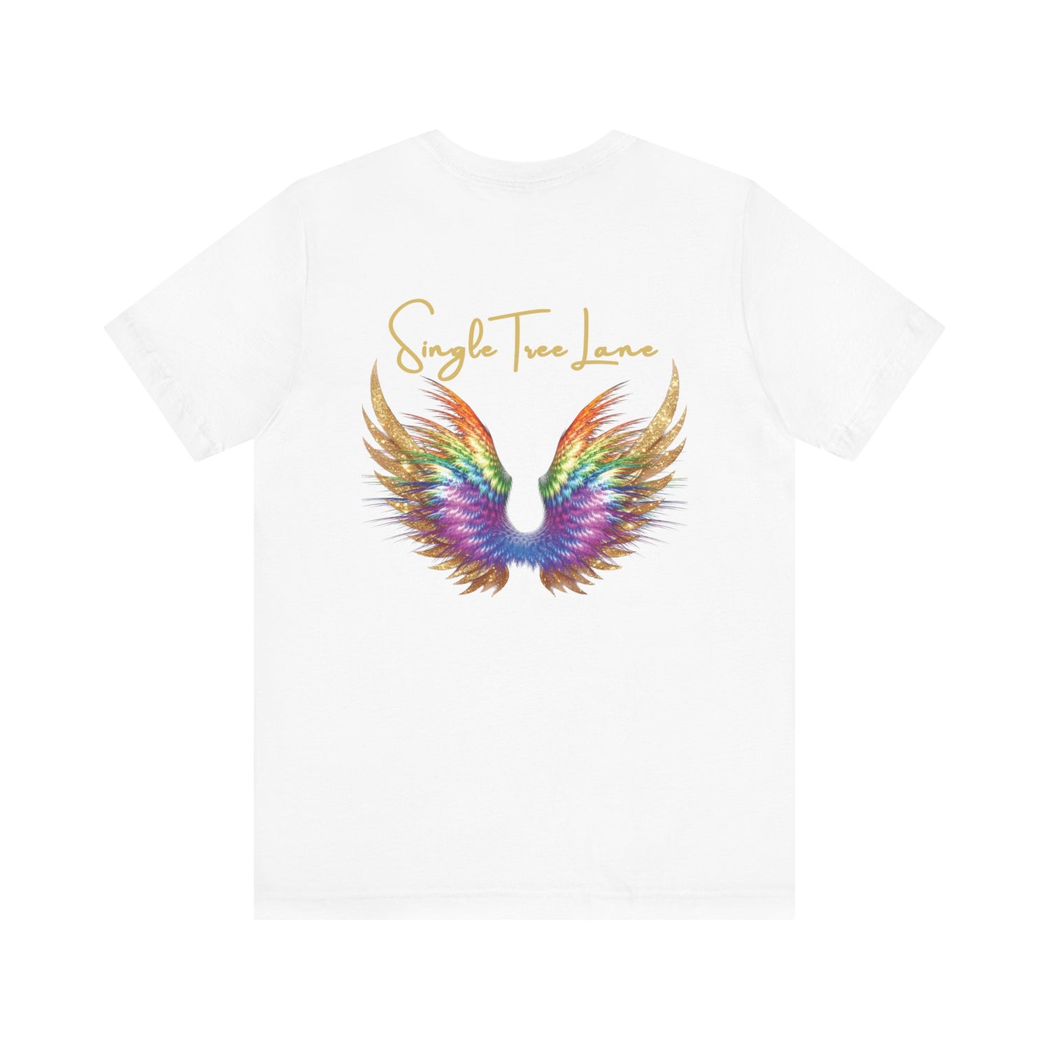 I am Love Angel Wings Short Sleeve Tee