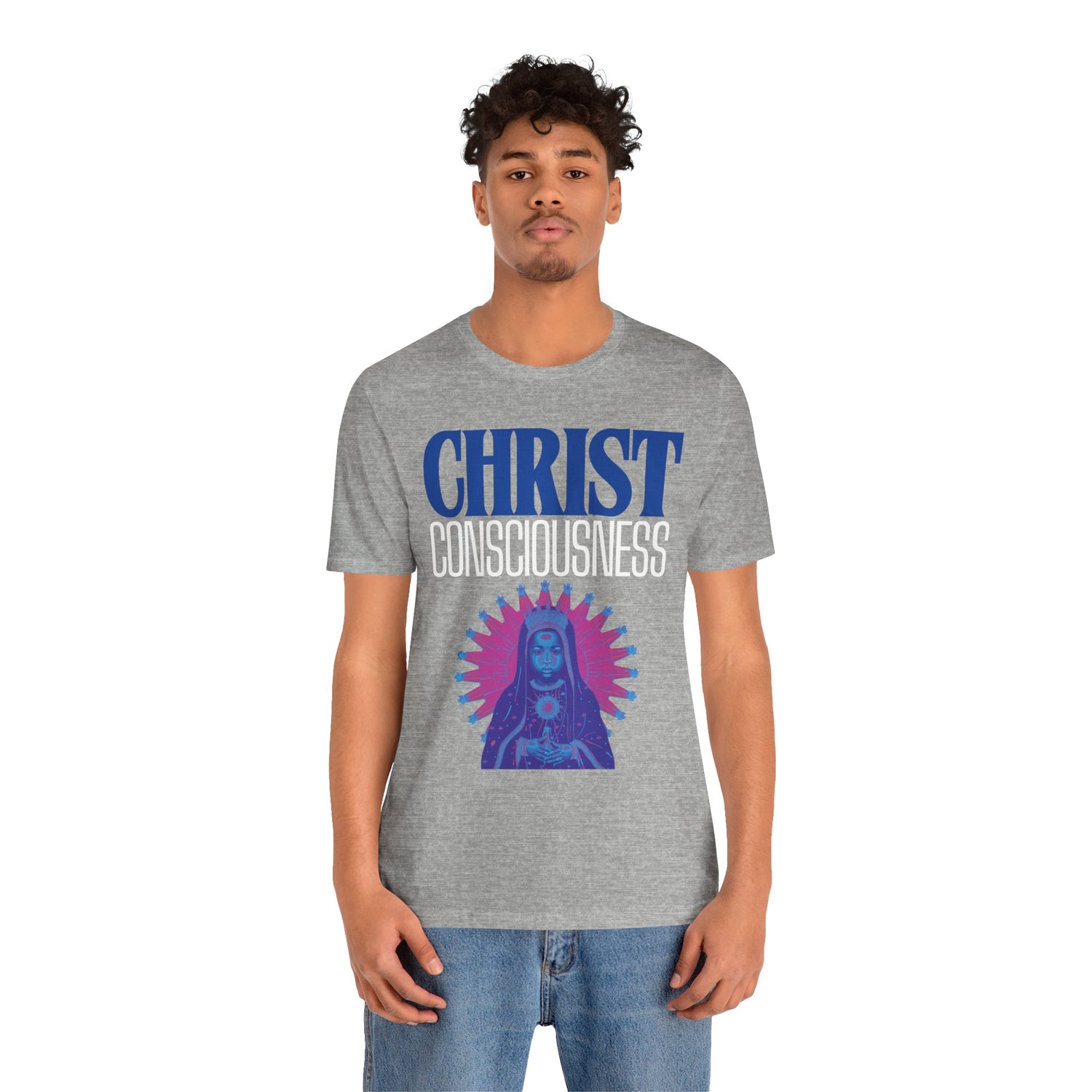 Christ Consciousness - Black Baby Jesus Short Sleeve Unisex Tee
