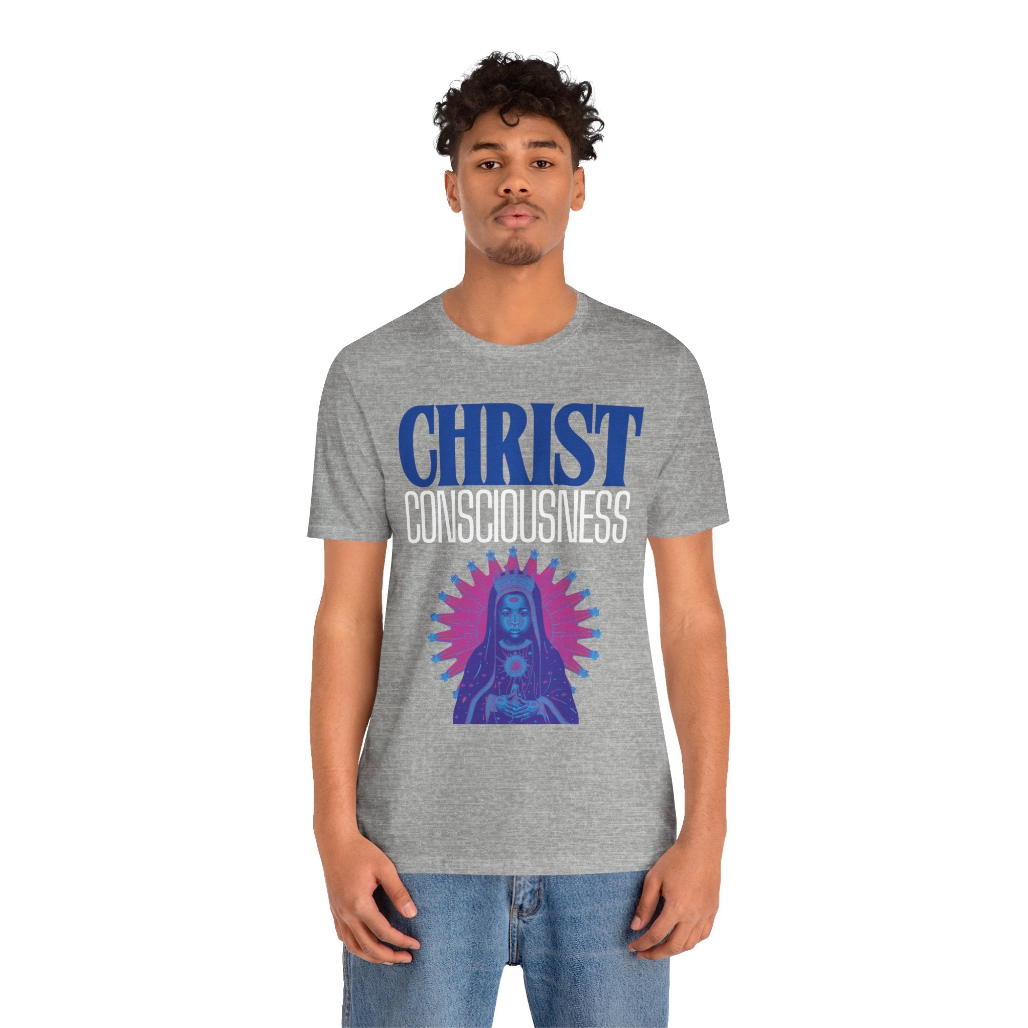 Christ Consciousness - Black Baby Jesus Short Sleeve Unisex Tee