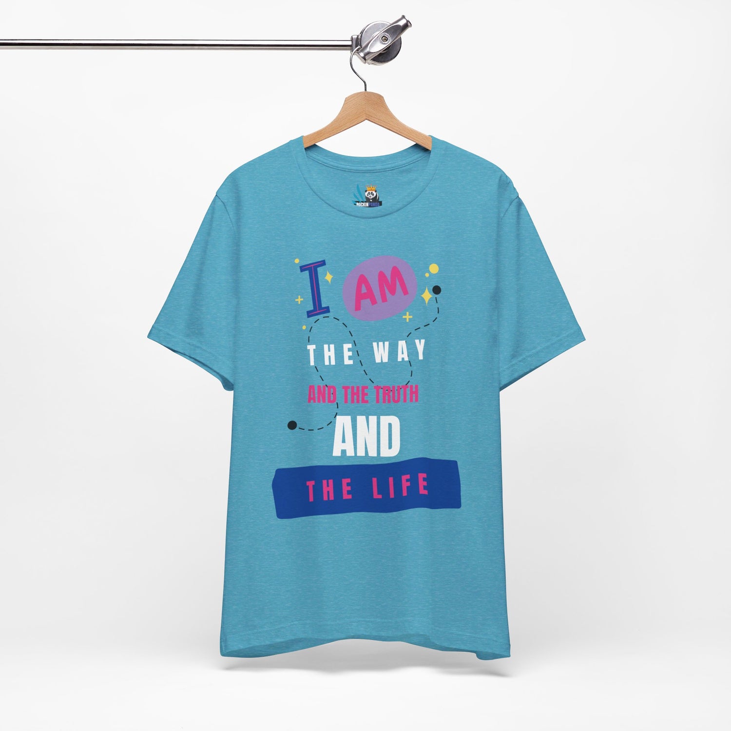 I Am the Way Faith-Based Unisex Short Sleeve Tee