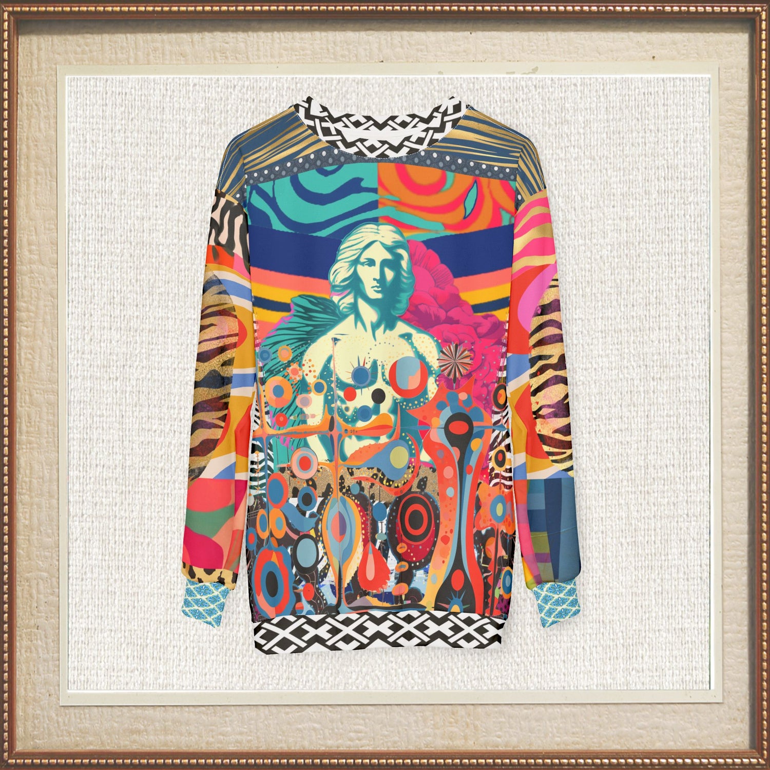 Angel on a Rampage Pop Art Unisex Sweatshirt (Gold Label)