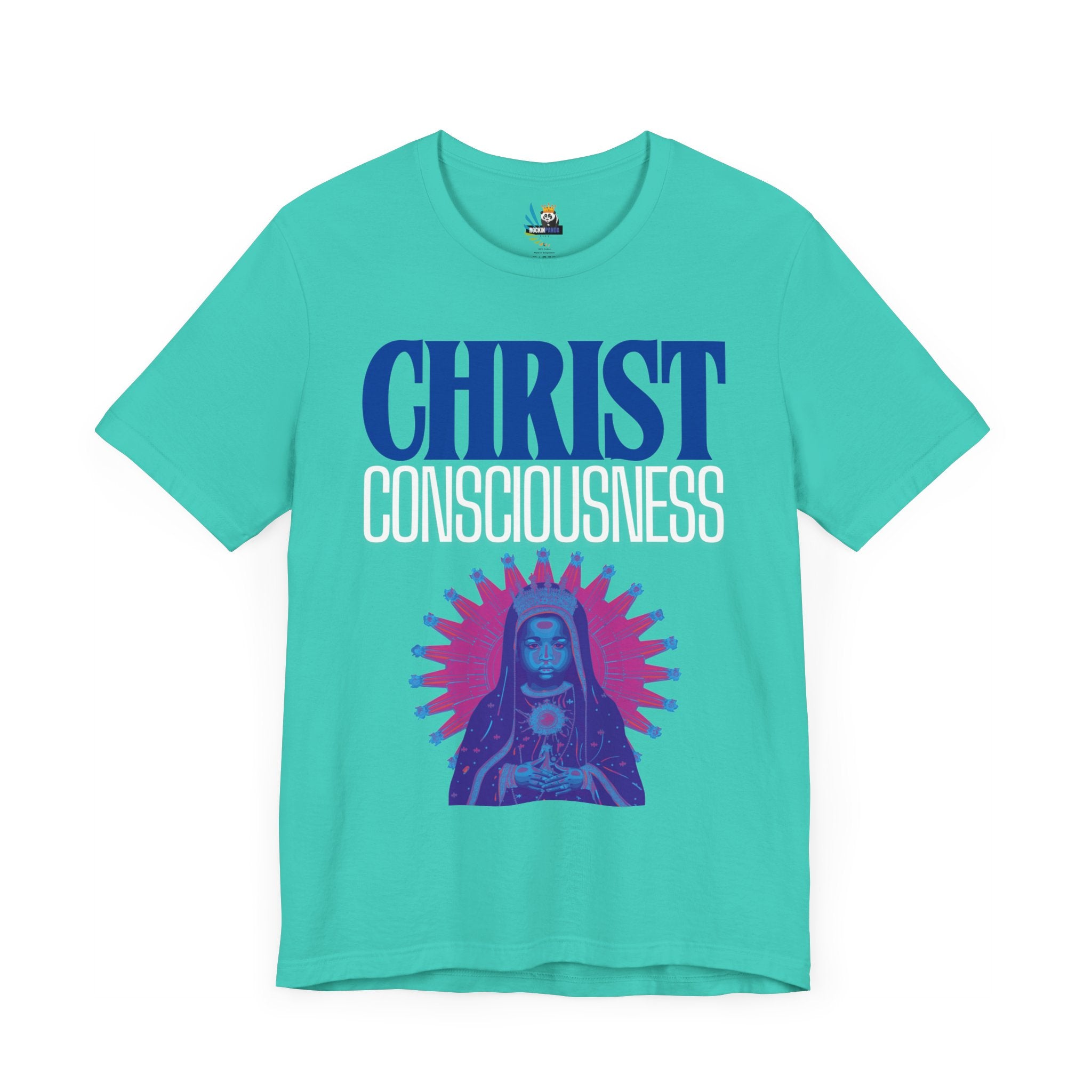 Christ Consciousness - Black Baby Jesus Unisex Short Sleeve Tee