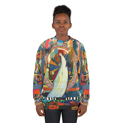 Ghost of Wade Lagoon Art Deco Unisex Sweatshirt (Gold Label)