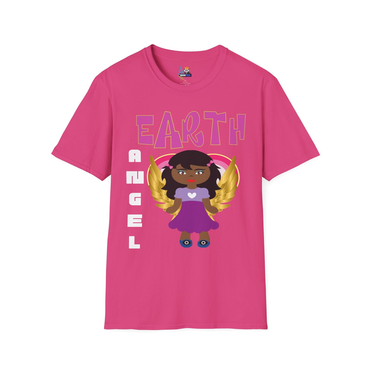 Earth Angel Black Girl Magic Unisex Softstyle T-Shirt