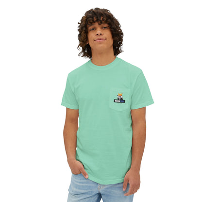 Stay Fresh Laguna Stripe Heavyweight Unisex Pocket T-Shirt