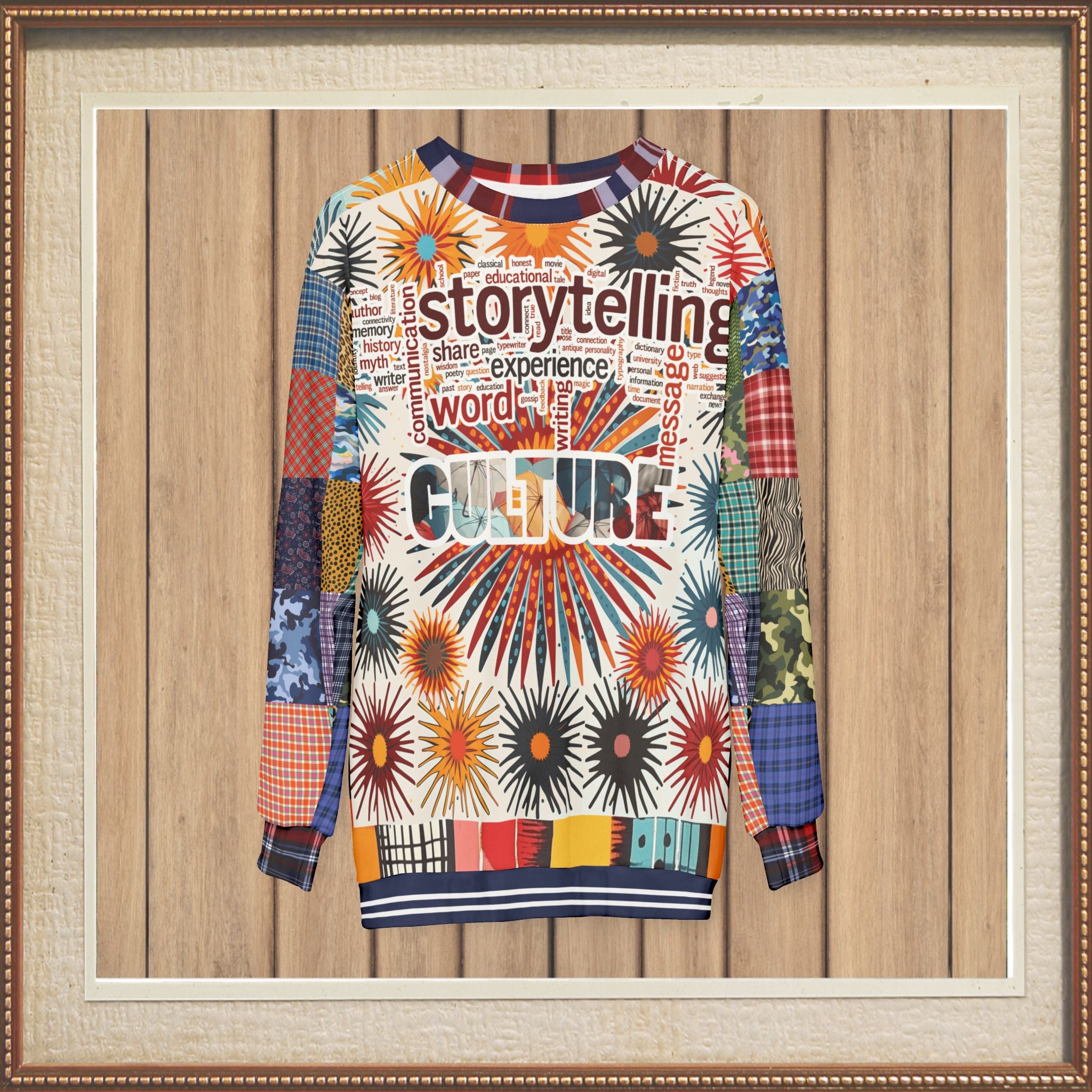 Storytelling is Culture Unisex Sweatshirt (Gold Label)