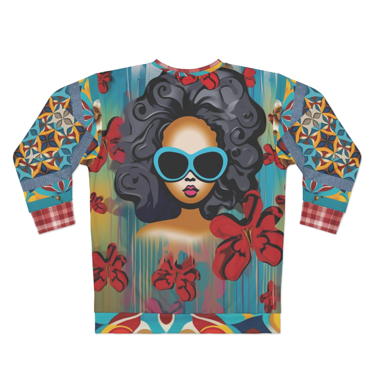 Cool Chick Black Girl Magic Pop Art - Sudadera unisex