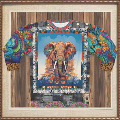 Elephant on Psychedelics Unisex Sweatshirt (Gold Label)