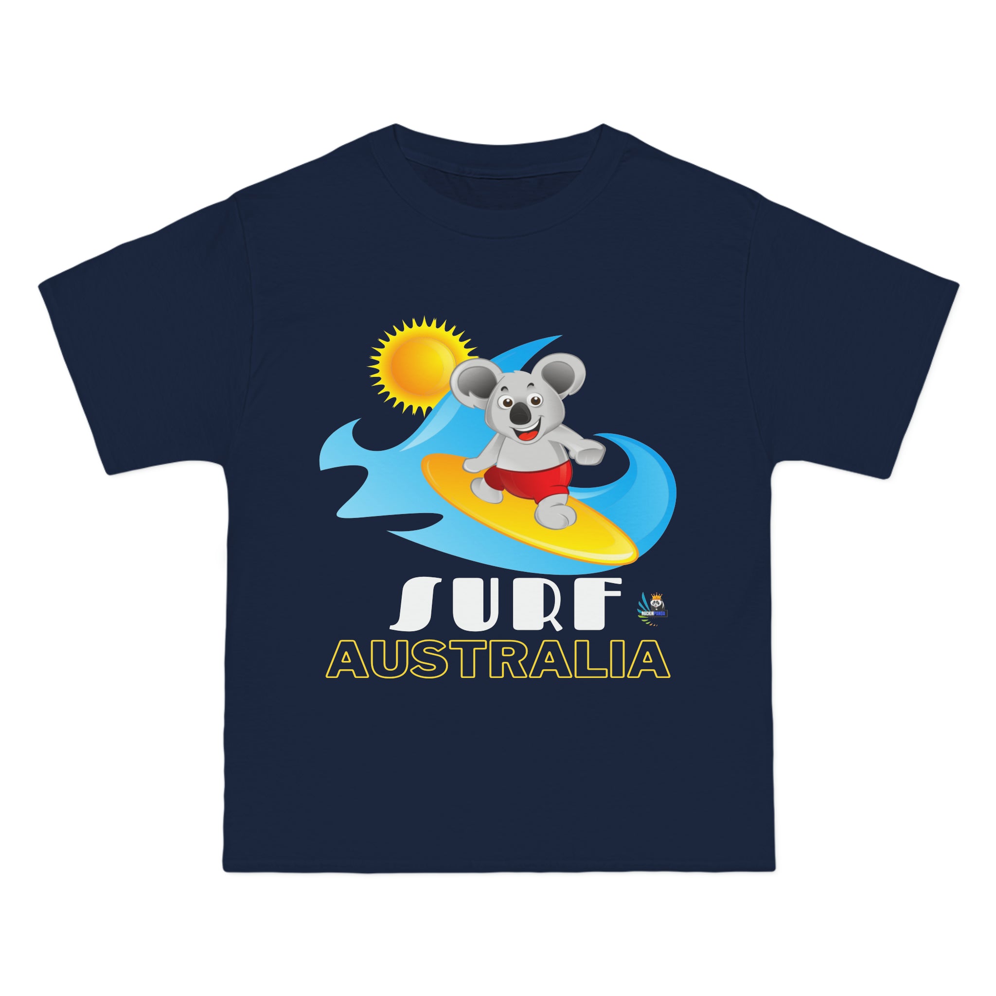 Surf Australia Koala Bear Unisex Heavyweight Tee