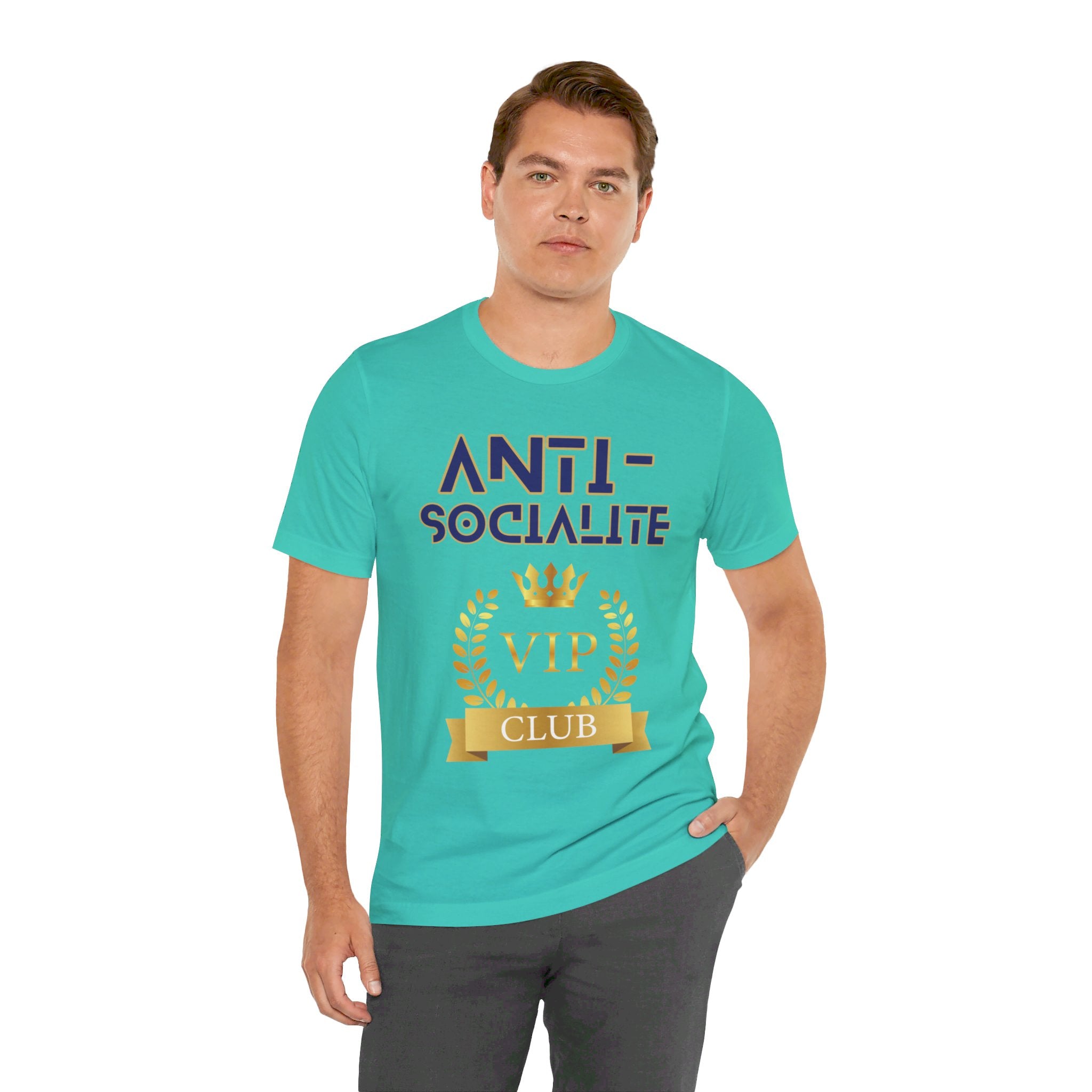 Anti-Socialite VIP Club Unisex Short Sleeve Tee