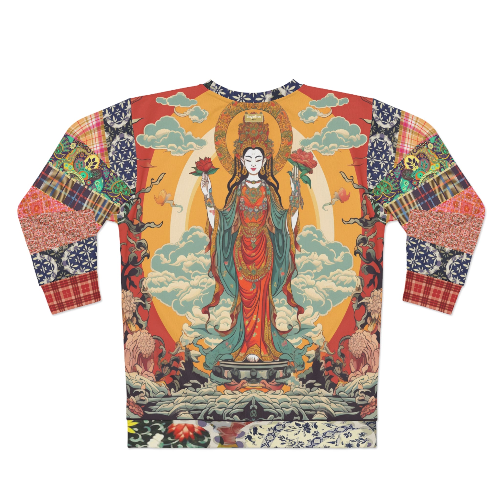 Sudadera unisex Guan Yin Diosa de la Compasión