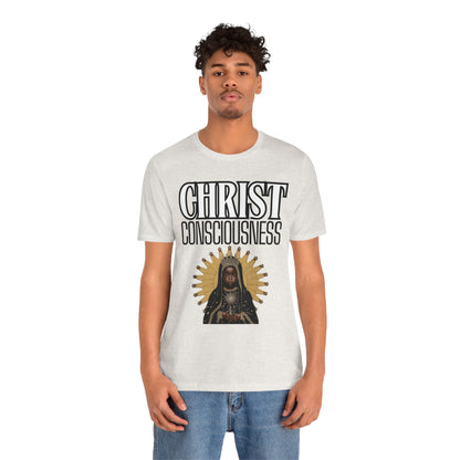 Christ Consciousness - Black Baby Jesus Unisex Short Sleeve Tee