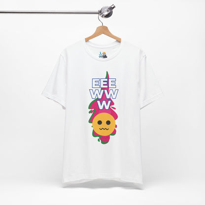 Eeewww Yuck Face Emoji Unisex Short Sleeve Tee