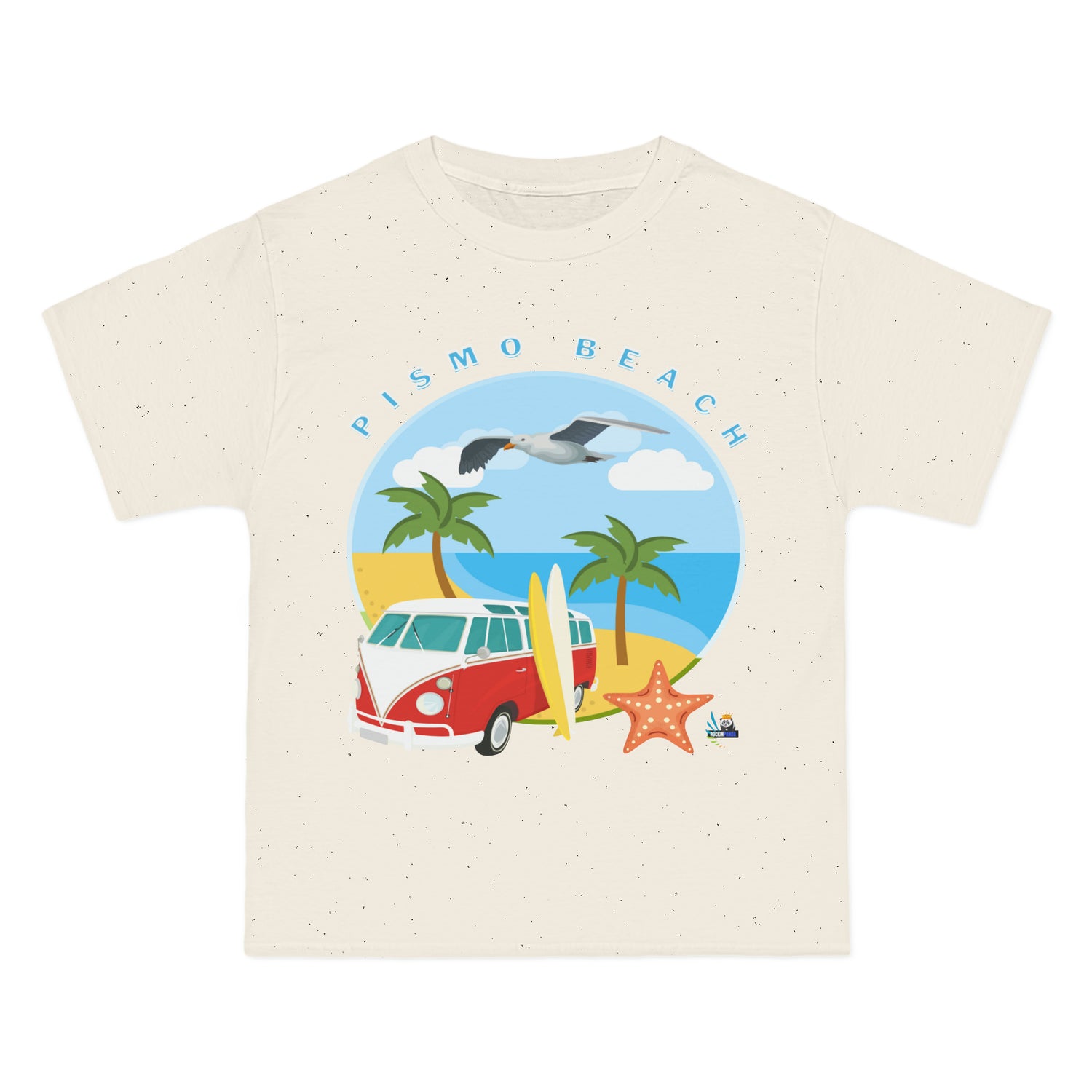 Camiseta de peso pesado Surf Pismo Beach California