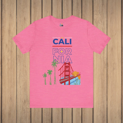 California Bay Area Unisex Short Sleeve Tee