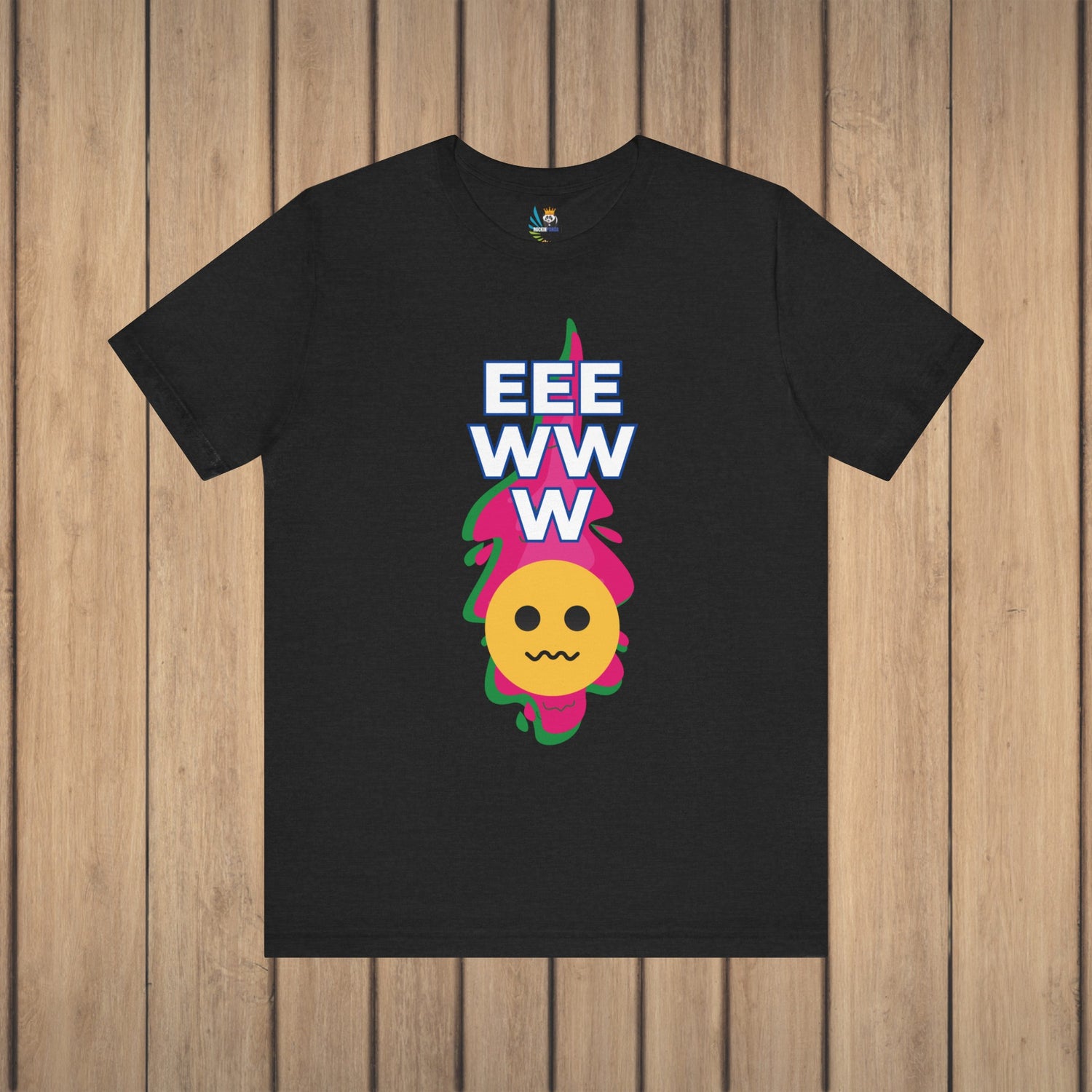 Eeewww Yuck Face Emoji Unisex Short Sleeve Tee